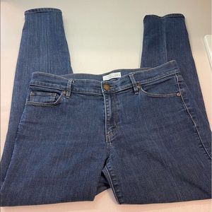 Modern skinny medium wash jeans
